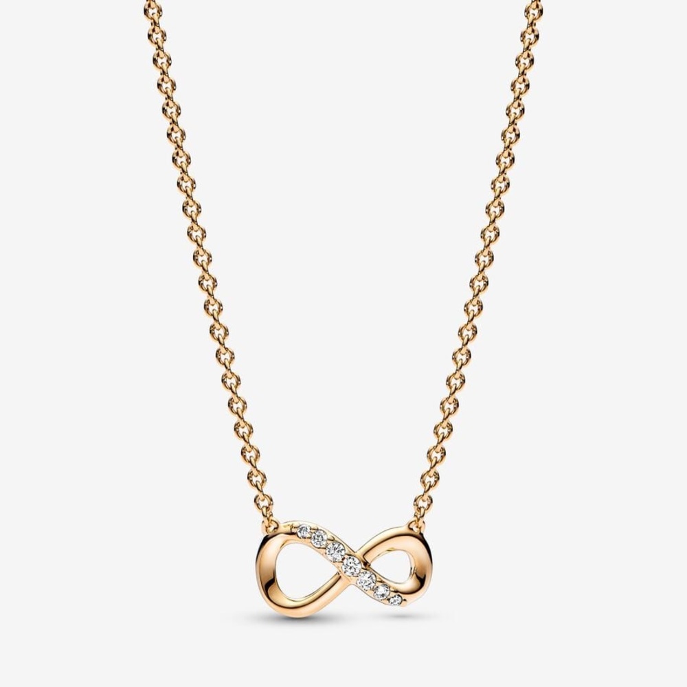 Pandora Sparkling Infinity Collier Necklace